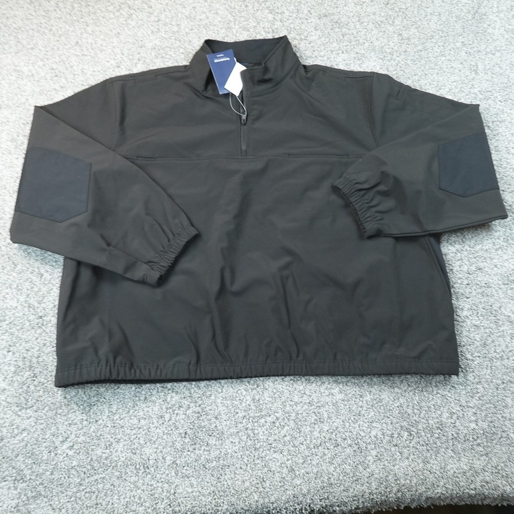 NEW Propper Jacket Mens 4XL Black Softshell 1/4 Zip Pullover Work Coat Tactical